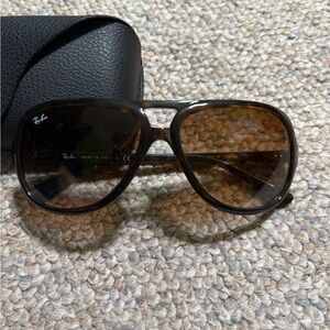 Ray-Ban Tortoise Shell Aviator Sunglasses